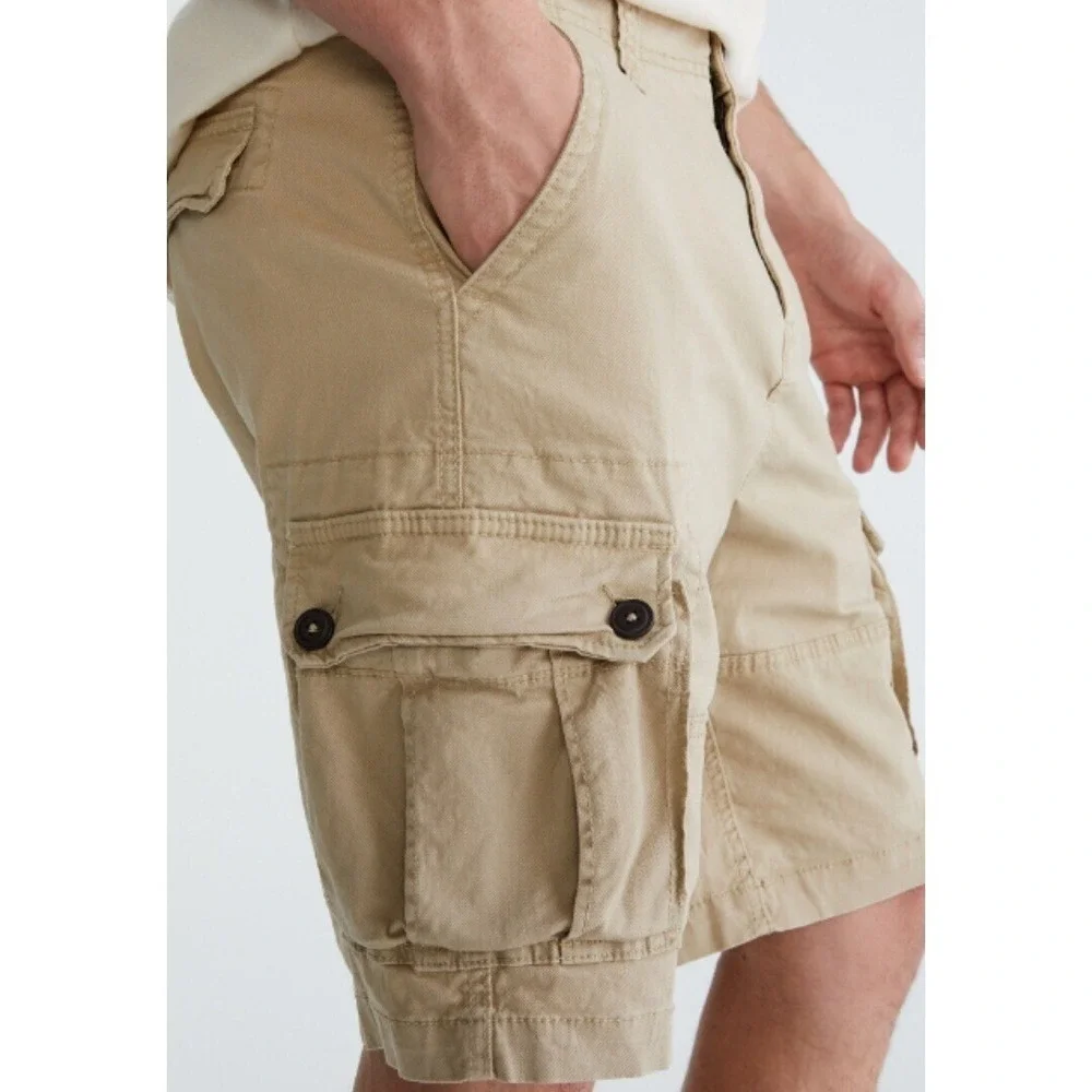 Aeropostale‎ Men's Cargo Shorts Size 31 Hazelnut Outdoor Hiking